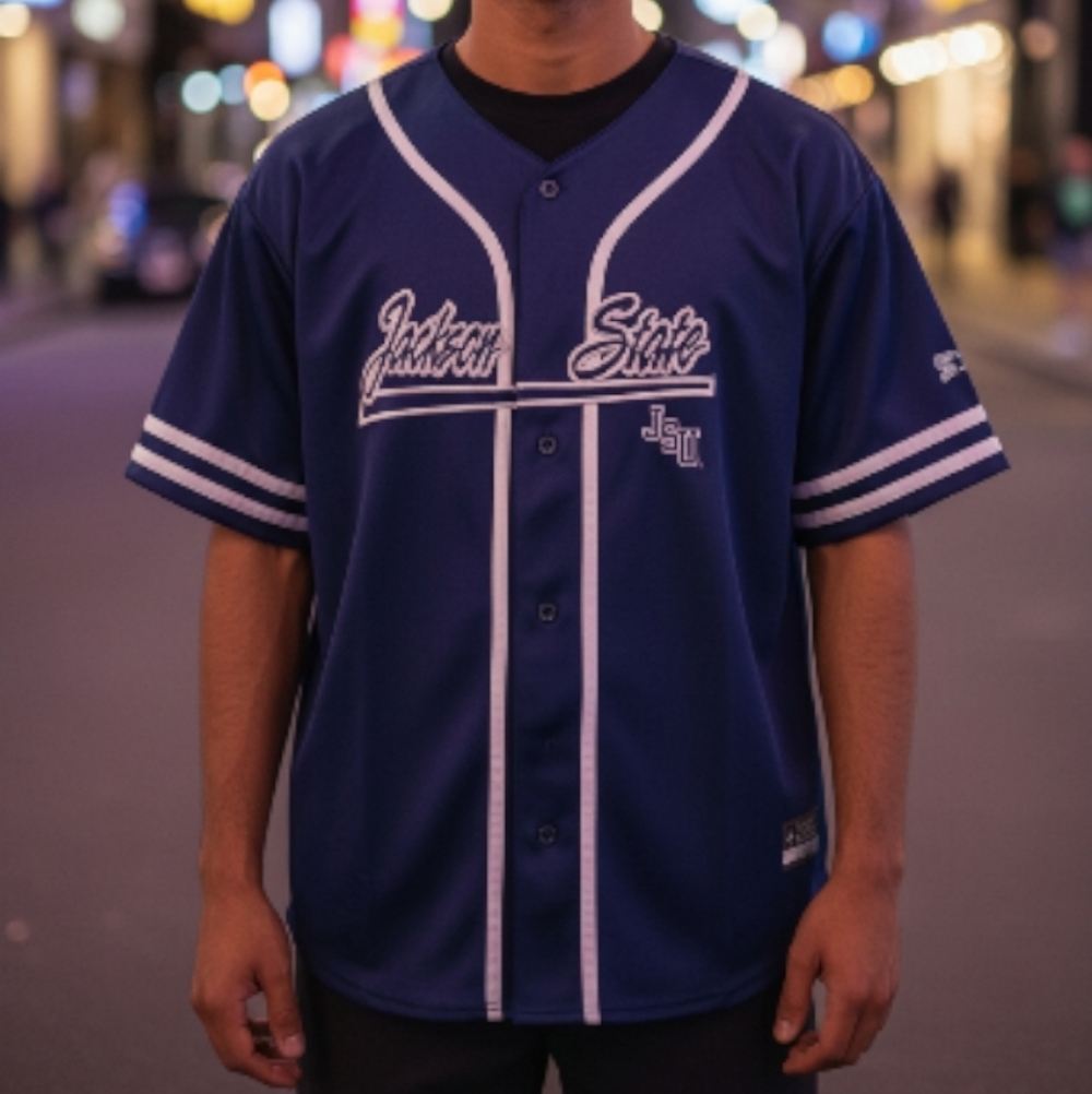 STARTER Navy And Grey Jersey